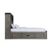 Wade - Youth Full Platform Storage Bed - Black Finish