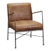 Dagwood - Leather Arm Chair - Brown