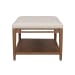 Verona - Rectangular Coffee Table - Beige / Dark Brown