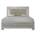 Platinum - King Platform Storage Bed - Сhampagne