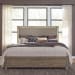 Canyon Road - 3 Piece Bedroom Set (California King Upholstered Bed, Dresser & Mirror) - Light Brown