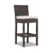 Montecito - Barstool, With Self Welt - Canvas Flax / Dark Brown