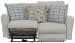 Chappy - Power Lay Flat Reclining Loveseat - Linen