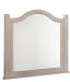 Bungalow - Master Arched Mirror - Dover Gray Two Tone
