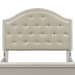 Stardust - Full Panel Headboard - White