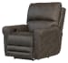 Maddie - Faux Leather Power Wall Hugger Recliner - Light Brown