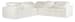 SS - Barefoot 5-Seat Sectional - White