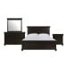 Slater - King Platform Storage 4 Piece Bedroom Set - Black
