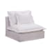 Olivia - Performance Fabric Slipper Chair - White
