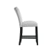 Francesca - Gray Velvet Counter Height Chair (Set of 2)