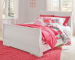 Anarasia - White - 5 Pc. - Dresser, Mirror, Full Sleigh Bed