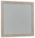 Hollentown - Whitewash - 5 Pc. - Dresser, Mirror, Twin Panel Bed, 2 Nightstands