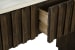 Cheers - Marble Console - Dark Brown