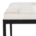 Achen - Hide 60" Bench - Ivory