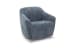 Millie - Single Power Swivel Recliner With Power Footrest Only - Denim