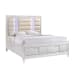 Twenty Nine - King Storage 6 Piece Bedroom Set - White