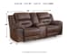 Stoneland - Chocolate - DBL Rec Loveseat w/Console