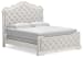 Arlendyne - Antique White - California King Upholstered Bed