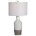 Dakota - Crackle Table Lamp - White
