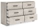 Shawburn - Whitewash - 3 Pc. - Dresser, Full Platform Bed With Crossbuck Panel Headboard