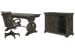 Bellamy - Writing Desk With Chair And Printer Stand - Peppercorn