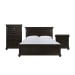 Slater - King Platform Storage 3 Piece Bedroom Set - Black