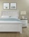Sawmill Louver Storage Bed Alabaster 2-Tone King