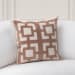 Corbin - 22" x 22" Pillow - Frothed Brown
