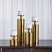 Kamdyn - Candleholders (Set of 4) - Brass
