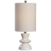 Stevens - Bleached Wood Buffet Lamp - White