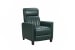 Amara - Recliner Push Thru The Arms - Emerald