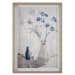 Blue Flowers - In Vase Framed Print - White