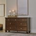 Danabrin - 6 Pc. - Dresser, Mirror, Chest, Twin Panel Bed - Brown