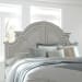 Magnolia Manor - King Panel Headboard - White