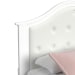 Jesse - Twin Panel Bed - White