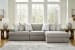 Avaliyah - Ash - 3-Piece Sectional With Raf Corner Chaise