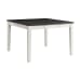 Kayla - 7 Piece Counter Height Dining Set, Table & Six Chairs - Gray / White