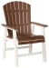Genesis - Brown/white - Arm Chair (2/cn)