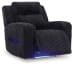 Forest Lake - Black - Power Recliner With Adj Headrest