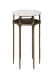 Moira - Side Table - White / Gold