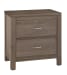 Tide & Timber - Nightstand - 2 Drawers - Gray Oak