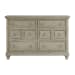 Whit-Ash - 6-Drawer Dresser - Light Gray