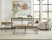 Commerce And Market - Saint Armand Rectangular Cocktail Table - Light Brown