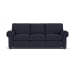 Carson - Leather Sofa - Black