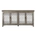 Westridge - 4 Door Accent Cabinet - Light Brown