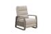 Zoey - Recliner Push Thru The Arms - Gray