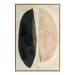 Sage - Framed Painting - Beige