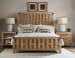 Vineyard Row - Three-Drawer Nightstand - Light Brown