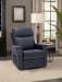 Louisville - Power Lift Recliner With Power Headrest, Power Lumbar, Layflat And Heat - Ocean