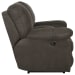 Trent - Reclining Console Loveseat - Charcoal